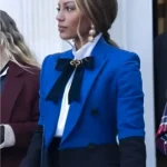 Gossip Girl S02 Savannah Lee Smith Blue & Black Coat