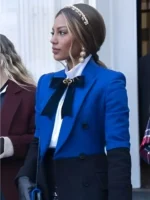 Gossip Girl S02 Savannah Lee Smith Blue & Black Coat