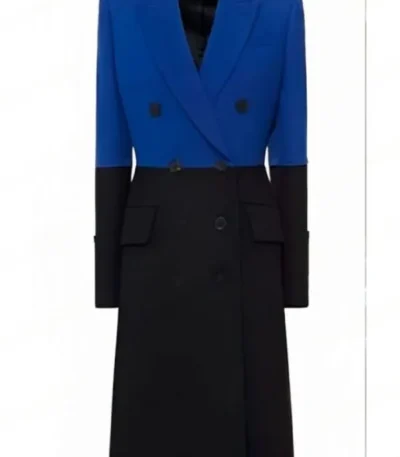 Gossip Girl S02 Savannah Lee Smith Blue & Black Coat