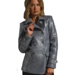 Gossip Girl S05 Blair Waldorf Sequin Peacoat
