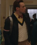 Gossip Girl SO2 Thomas Doherty Blue Check Jacket