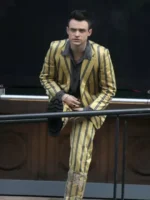 Gossip Girl Thomas Doherty Yellow Suit