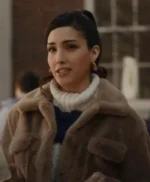 Gossip Girl Zión Moreno Fur Jacket