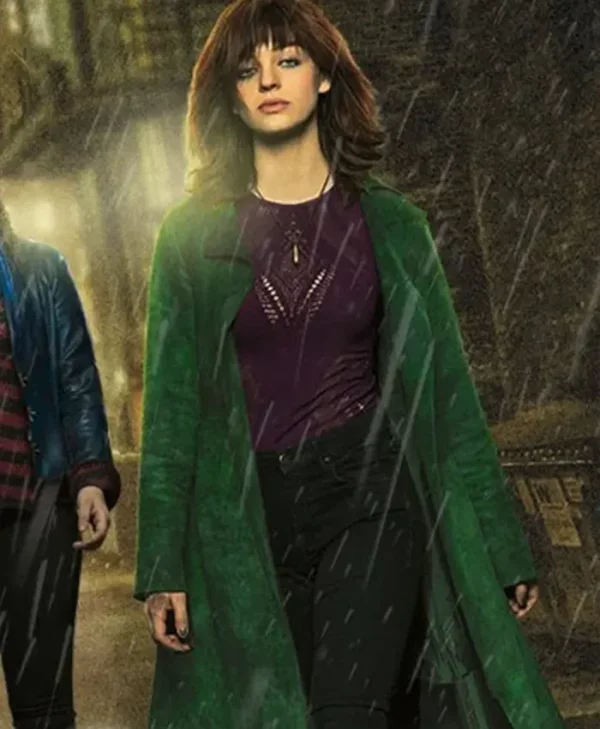 Gotham Knights 2023 Duela Green Coat