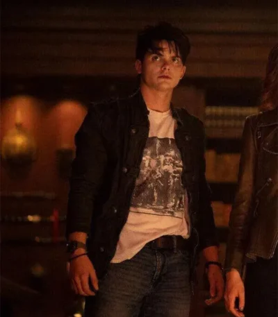 Gotham Knights Tyler DiChiara Black Jacket