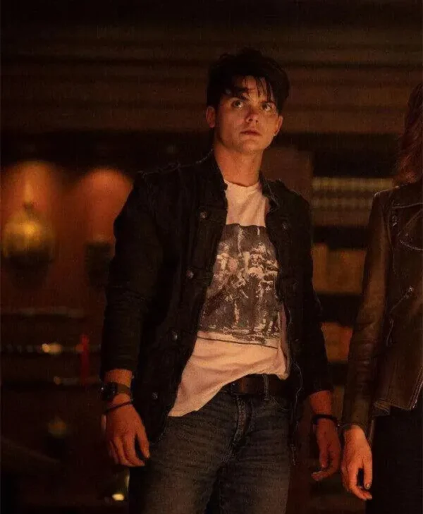 Gotham Knights Tyler DiChiara Black Jacket