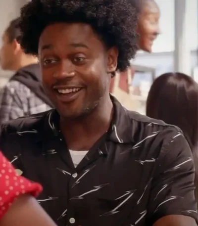 Grand Crew S02 Echo Kellum Black Shirt