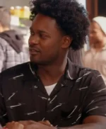 Grand Crew S02 Echo Kellum Black Shirt