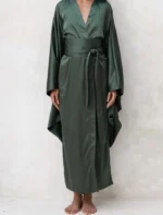 Green Kimono Robe