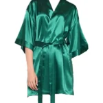 Green Kimono Robe