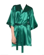 Green Kimono Robe