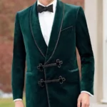 Green Smoking Jacket
