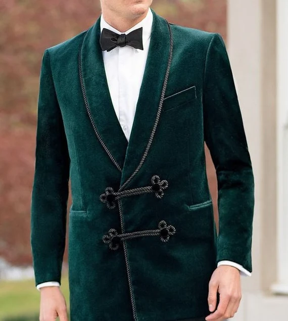 Green Smoking Jacket Green Smoking Jacket