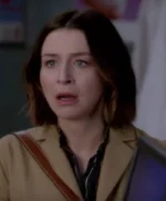 Grey’s Anatomy Amelia Lined Beige Coat