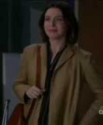 Grey’s Anatomy Amelia Lined Beige Coat