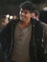 Grey’s Anatomy Niko Terho Black Hooded Jacket