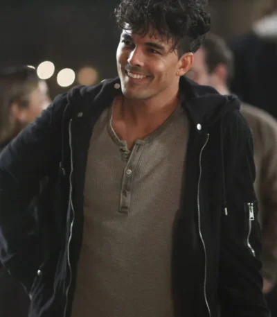 Grey’s Anatomy Niko Terho Black Hooded Jacket