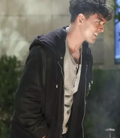 Grey’s Anatomy Niko Terho Black Hooded Jacket