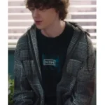Greys Anatomy S22 Logan Durston Hooded Flannel Jacket