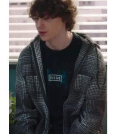 Greys Anatomy S22 Logan Durston Hooded Flannel Jacket