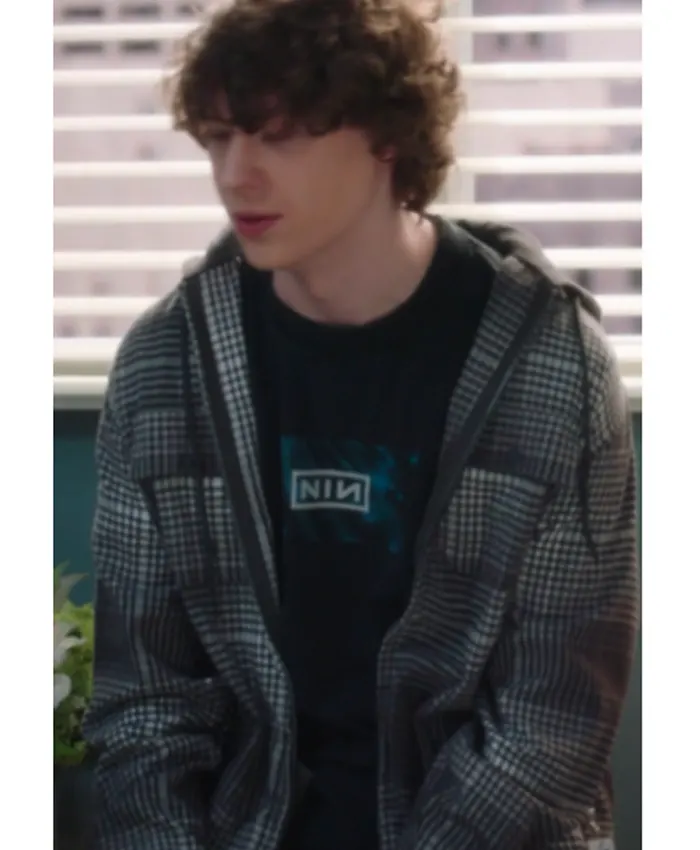 Greys Anatomy S22 Logan Durston Hooded Flannel Jacket Greys Anatomy S22 Logan Durston Hooded Flannel Jacket