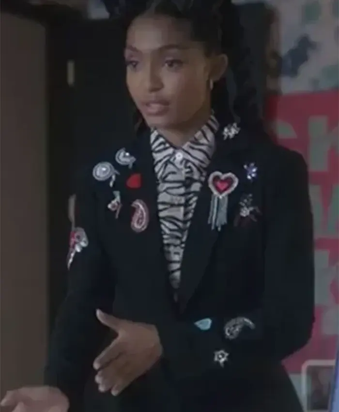 Grown-ish (Series 2018) S04 Zoey Johnson Black Blazer Grown-ish (Series 2018) S04 Zoey Johnson Black Blazer