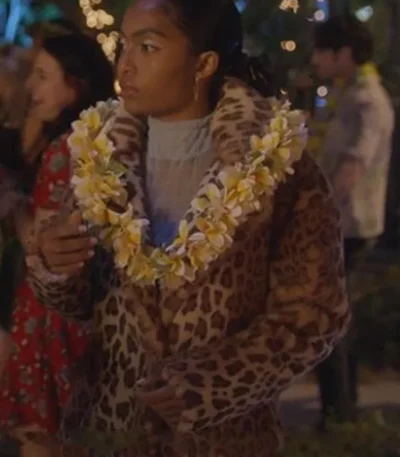Grown-ish S04 Zoey Johnson Leopard Coat