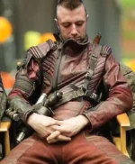 Guardians of the Galaxy Vol. 3 Maroon Leather Coat