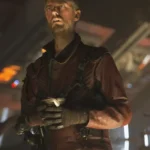 Guardians of the Galaxy Vol. 3 Maroon Leather Coat
