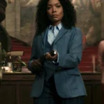 Gunpowder Milkshake Anna May Cotton Blazer