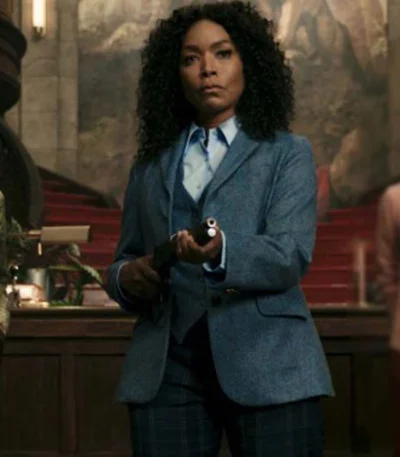 Gunpowder Milkshake Anna May Cotton Blazer