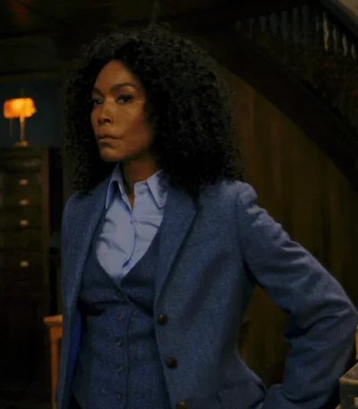 Gunpowder Milkshake Anna May Cotton Blazer