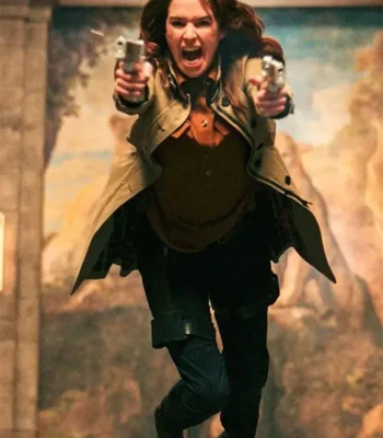 Gunpowder Milkshake Lena Headey Trench Coat