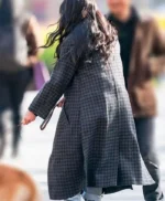 Hailee Steinfeld Hawkeye Black Plaid Coat