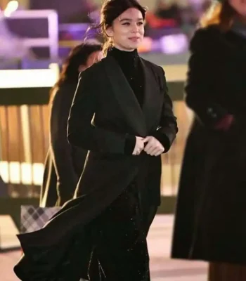 Hailee Steinfeld Hawkeye Kate Bishop Black Coat