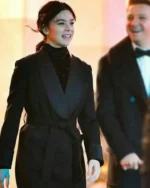 Hailee Steinfeld Hawkeye Kate Bishop Black Coat