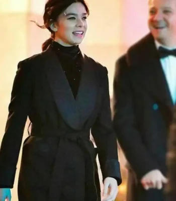 Hailee Steinfeld Hawkeye Kate Bishop Black Coat