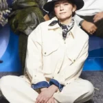 Haley Bennett Magazine Dreams 2023 Cotton Off-White Jacket