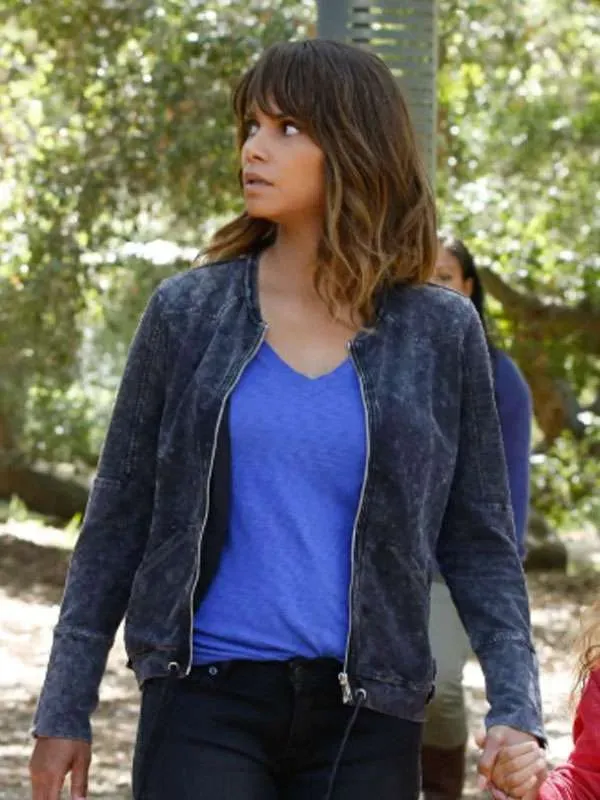 Halle Berry Extant S02 Black Jacket Halle Berry Extant S02 Black Jacket