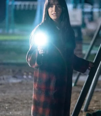 Halloween Kills Lindsey Long Plaid Coat
