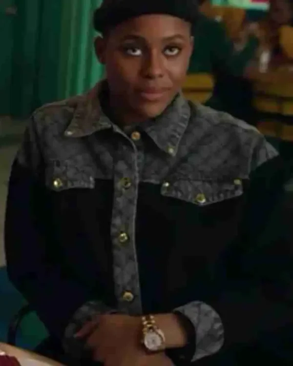 Harlem 2021 Tye Reynolds Black Quilted Jacket
