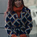 Harlem Camille Checked Coat