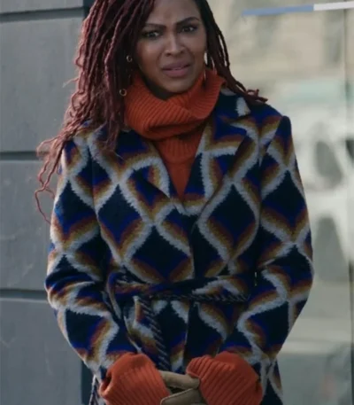 Harlem Camille Checked Coat