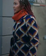 Harlem Camille Checked Coat