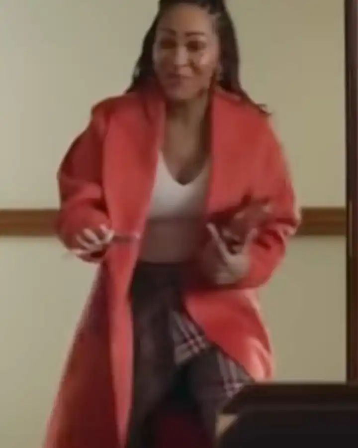 Harlem Camille Parks Red Wool Coat Harlem Camille Parks Red Wool Coat