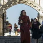 Harlem Meagan Good Brown Wool Coat