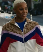 Harlem S02 Jerrie Johnson Chevron Pattern Tracksuit