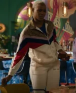 Harlem S02 Jerrie Johnson Chevron Pattern Tracksuit