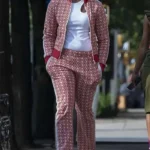 Harlem S02 Jerrie Johnson Red and White Tracksuit
