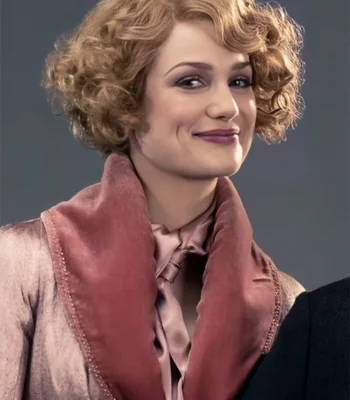 Harry Potter Fantastic Beasts Queenie Goldstein Long Pink Coat